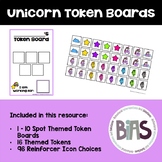 Token Board (Unicorn Theme) for Special Education/Behavior