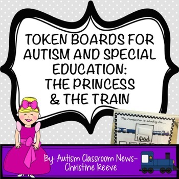 Preview of Token Boards: The Princess and the Train (Autism)