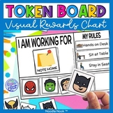 Token Boards Themed Visual for Behavior (Token Reward Syst