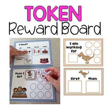 Preview of Token Reward Boards Plus First and Then cards