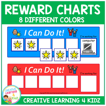 Token Reward Boards by Creative Learning 4 Kidz | TpT