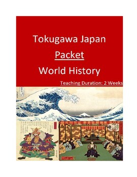 Preview of Tokugawa Japan Packet - Two Weeks!