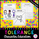 Tolerance and Acceptance Character Education Reading Compr