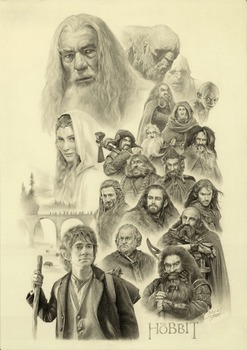 Preview of Tolkien's "The Hobbit" Novel Unit
