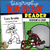 Tom Brady Football Sports Biography Reader for Kindergarte