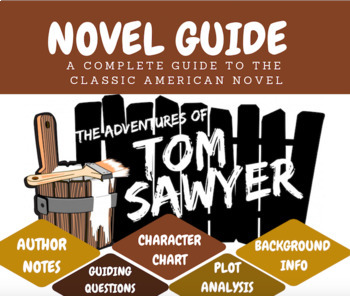 Preview of Tom Sawyer Novel Guide - Distance Learning!