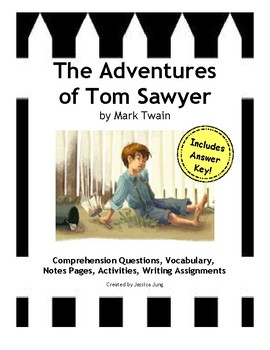 Preview of The Adventures of Tom Sawyer--Study Guide