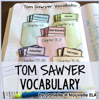 Preview of The Adventures of Tom Sawyer Vocabulary Activities and Assessment