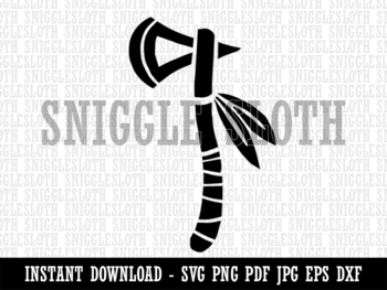 Tomahawk Axe, Native Americans Axe Svg, Eps, Ai, Pdf, Dxf