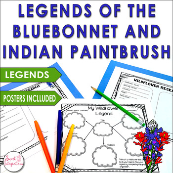 Preview of Tomie dePaola Book Study - Legends of the Bluebonnet and Indian Paintbrush