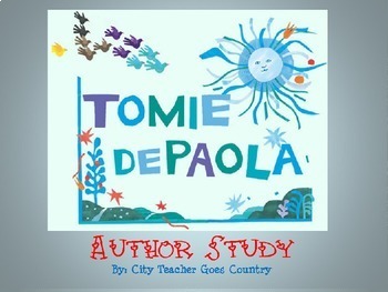 Preview of Tomie dePaola PowerPoint with Video Link