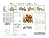 Tommy Turtle's Food A Bilingual Phonemic Awareness Story