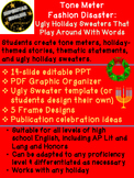 Holiday Fashion Disaster Ugly Sweater Tone Diction Activit