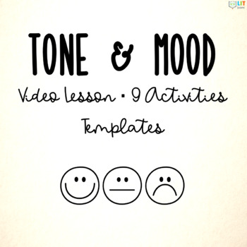 Preview of Tone & Mood Activities & Video Lesson
