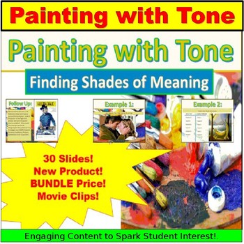 Preview of Tone Paining: Digital Lesson (Google Slides, PowerPoint)