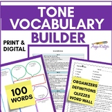Tone Vocabulary Builder - AP™ Language - AP™ Literature - 