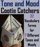 Tone and Mood Activity (Academic Vocabulary Game) 4th 5th 
