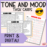 Tone and Mood Activity | Task Cards