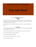 Tone and Mood: Five class activities to teach two difficul