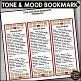 Tone and Mood Literary Element Bookmark