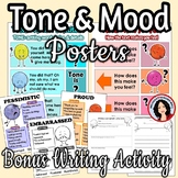 Tone and Mood Posters with Writing Activity