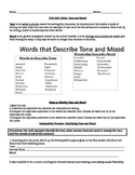 Mood Worksheet | Teachers Pay Teachers