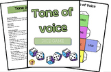 Tone of Voice Dice Game