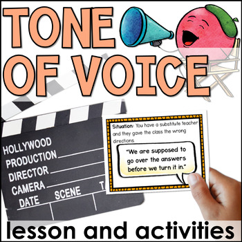 Preview of Tone of Voice Lesson and Activities