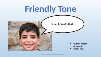 Tone of Teaching Friendly and Mean Voice | TPT