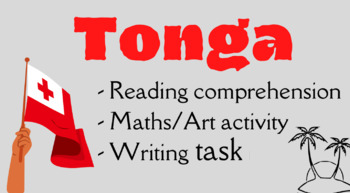 Preview of Tongan Language Week Bundle - Reading, Maths, Art and Writing 