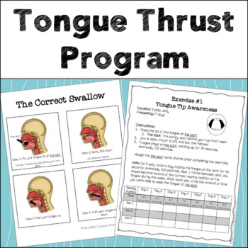 Tongue Thrust Exercises  