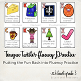 Tongue Twister Fluency Practice Cards