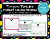 Tongue Twister Problem Solving Practice