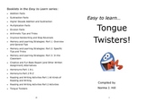 Tongue Twisters - Easy to Learn Series
