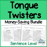 Tongue Twisters (Money-Saving Bundle) - A Carryover Resource