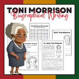 Toni Morrison - Reading Activity Pack | Women's History Mo