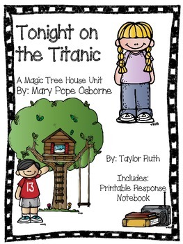 Preview of Tonight on the Titanic: A Magic Tree House Unit (26 Pages)