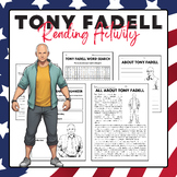 Tony Fadell - Reading Activity Pack | Arab American Herita