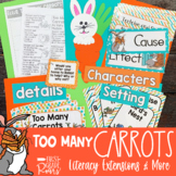 Too Many Carrots Activities Book Companion Reading Compreh