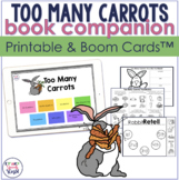 Too Many Carrots Speech Activities | Boom™ Cards and Print