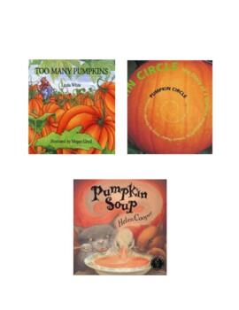 Preview of Too Many Pumpkins, Pumpkin Soup, Pumpkin Circle Read Alouds (Fall, P & Digital)