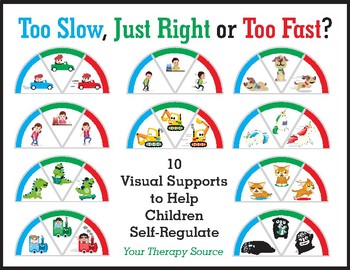 Preview of Too Slow, Just Right or Too Fast – Visual Supports for Self-Regulation