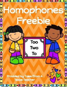 Preview of Too, Two, or To - Homophones Worksheet - FREE