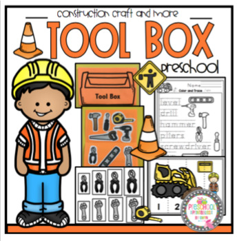 Tool Box Construction Craft and More by Preschool Printable