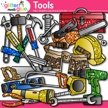 Craft Tools Clipart, Scrapbook Clipart, COMMERCIAL USE, Craft Supplies  Clipart, Crafting Tools Clipart, Crafting Clipart, Craft Tool PNG