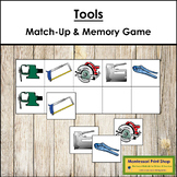 Tools Match-Up and Memory Game (Visual Discrimination & Re