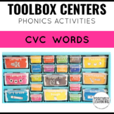 CVC Word Work | Hands On Phonics Literacy Centers