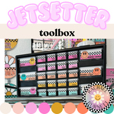 Toolbox Labels // Jetsetter✈️ // Palm Springs Themed Class