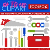 Toolbox Supplies Clip Art (Digital Use Ok!)