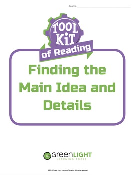 Preview of Toolkit of Reading: Finding the Main Idea and Details
